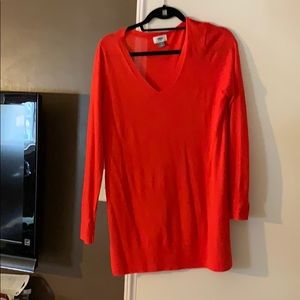 Tunic length old navy sweater